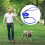 Laisse classique pour chien, robuste, réglable, pour-Rouge L 6