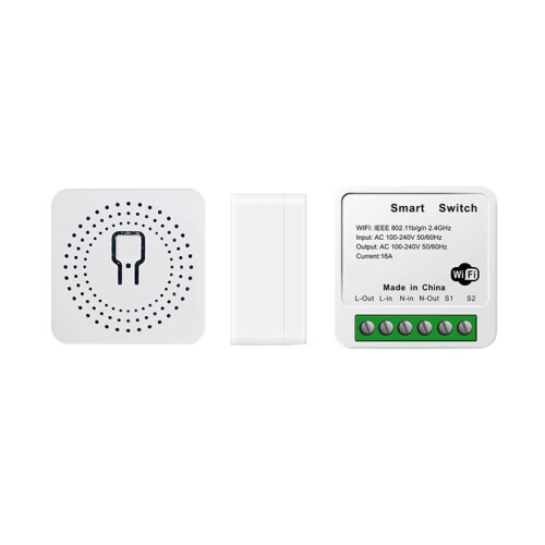 4X Tuya 16A  Wifi  DIY 1-Way Remote Control Timer Relay Automation for  Life Work