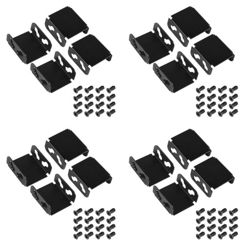 Fan Bracket Dual Fan Computer Radiator Holder for Video Card Cooling DIY Support 80MM/90MM/120MM/140MM (16 Pcs)