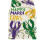 Nappe drapeau de carnaval en lin 180 x 33 cm 1