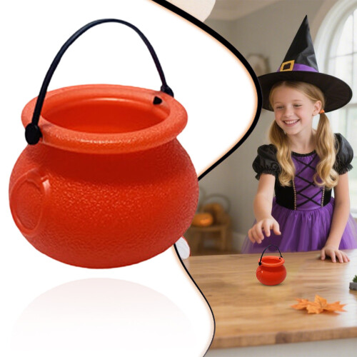 Halloween Häxa Godishink 7cm Plast med Handtag