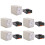 5X  12V 0-30 Seconds 30s Electric Delay Timer Timing Relay DPDT 8P W Base 1
