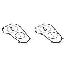 2X Primary Cover Gasket Kit for Davidson Road King Street Glides Electra Glide Ultra Limited FLHT 2007-2017