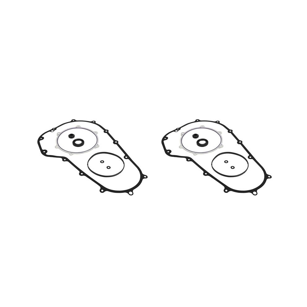 2X Primary Cover Gasket Kit For Davidson Road King Street Glides Electra Glide Ultra Limited Flht 2007-2017 6031011418472