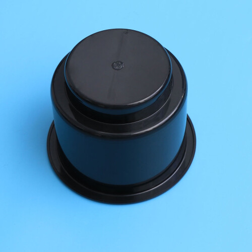 Black Hard Plastic Cup Holder for Car and Boat 1 Pack