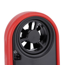 Anemometru digital cu paletă cu 7 lamele, 0,3–30 m/s