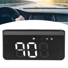 Velocímetro HUD con GPS y alarma de exceso de velocidad - Blanco