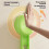 Plastic Bathroom Wall Mount Suction Cup Triangular-White 5