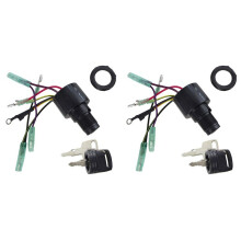 2X NEW-87-17009A5 Boat Motor Ignition Key for Mercury Outboard Motors 3 Position Off-Run-Start