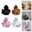 Backflow Incenses Holder Burners Resins Waterfall-Black 3