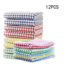 100 % puuvillaiset tiskiliinat, 12 x 12 tuumaa, 12 kpl pakkaus