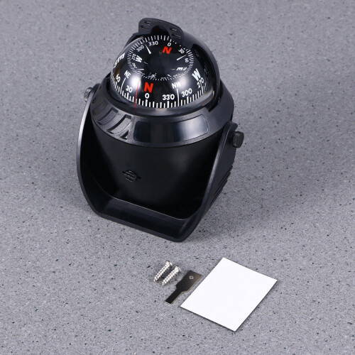 Marine Compass with Jeweled Pivot and Night Light 2