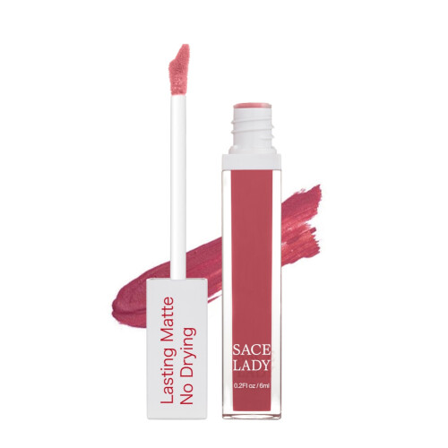 Ενυδατικό lip gloss που δεν μεταφέρεται, vegan σύνθεση, ματ φινίρισμα, δεν ξηραίνει,
