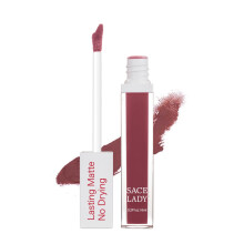 Wischfester, feuchtigkeitsspendender Lipgloss, vegane Formel, mattes Finish, trocknet die Lippen nicht aus, Hyaluronsäure, wasserfest, geeignet für