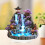 Desktop Rockery Fountain with Humidifier 5