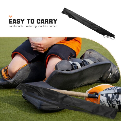 Sort polyester baseballbattaske – 1 stk. 2