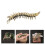 Traditional Antique Centipedes Figurine Ornament Solid Brass 2