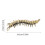Traditional Antique Centipedes Figurine Ornament Solid Brass 3