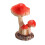 Resin Red Mushroom Miniatures 3-Pack 5