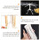 Noodle Drying Rack Foldable White 2 pcs 6