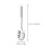 Stainless Steel Spaghetti Spoon 32.5 cm 3