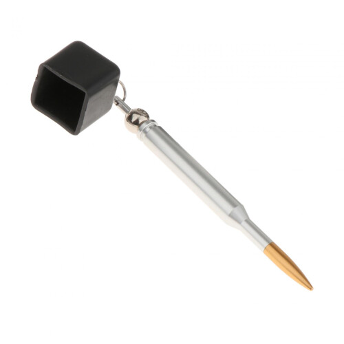 Metal billardkø kridtholder 12 cm 2