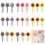 Brosse de Massage pour animaux de-Style oreille de lapin rose 3