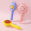 Brosse de Massage pour animaux de-Style oreille de lapin rose 6
