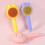 Brosse de Massage pour animaux de-Style oreille de lapin rose 7