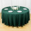 Premium Polyester Round Tablecloth 108 in 3