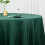 Premium Polyester Round Tablecloth 108 in 4