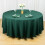 Premium Polyester Round Tablecloth 108 in 5