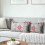 Μαξιλαροθήκες Boho από ροζ βαμβάκι 12x20 ιντσών, σετ 2 τεμαχίων 4