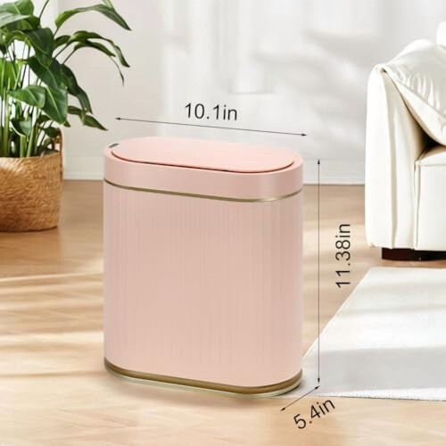 2-gallon automatisk sensor søppelbøtte slank vanntett 1