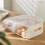 Stackable Rolling Eggs Container Double Layer U Type-Beige 5