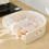 Stackable Rolling Eggs Container Double Layer U Type-Beige 7