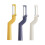 Swivels Peeler with Ergonomic Handle Stainless Steel Blade-Blue 2