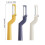 Swivels Peeler with Ergonomic Handle Stainless Steel Blade-Blue 4