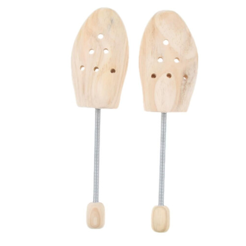Schuhspanner aus Zedernholz mit Spiralfeder – 2er-Pack 1