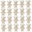 Pendentifs mini-poupées ours en peluche (20 pièces) 5