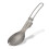 Titanium campingkopsæt med foldbar Spork og netpose 4