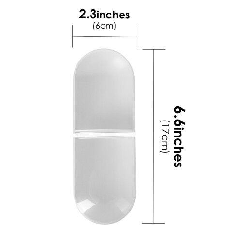 2-pack plasthållare för bomullspinnar 1