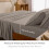 Microfiber King-lakanset, 4 delar, djup ficka 4