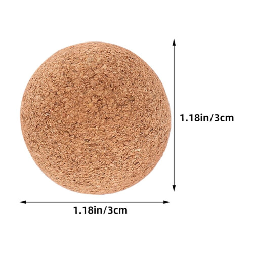 Træfodboldbolde 3 cm 2-pak 1