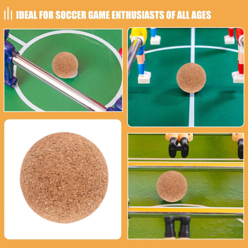 Træfodboldbolde 3 cm 2-pak 2