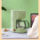 0.65L Automatic Drip Coffee Maker Machine Small Home-Black 6