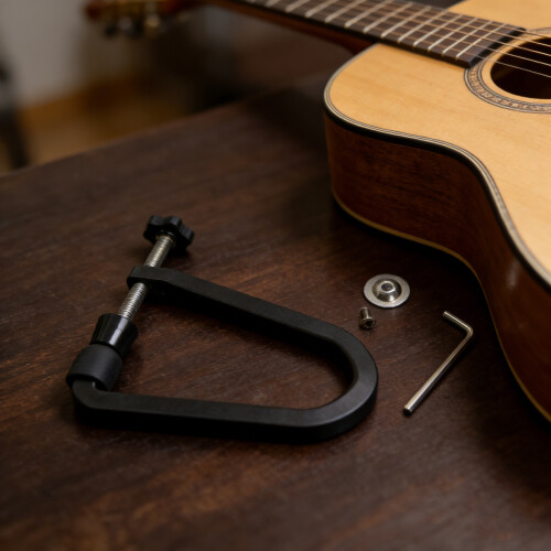 Essential Guitar Bridge Clamp for Installation Adjustment and 1