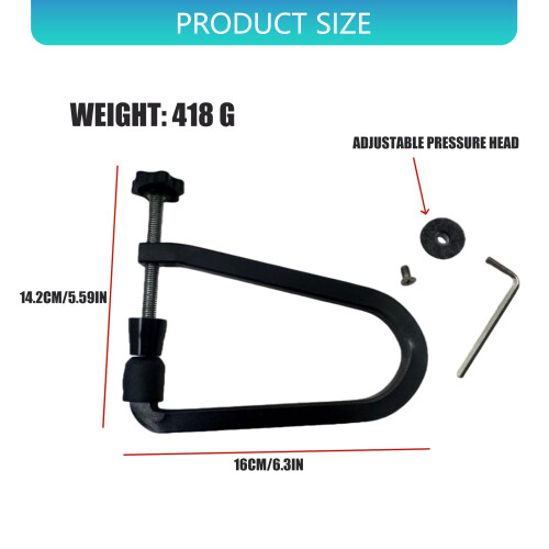 Essential Guitar Bridge Clamp for Installation Adjustment and 2