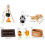 Tiny Wood Pile Campfire Set For Outdoor Camping Displays-B 4