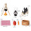 Tiny Wood Pile Campfire Set For Outdoor Camping Displays-B 5